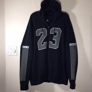 Air Jordon Hoodie Black 23 XXXL 3XL